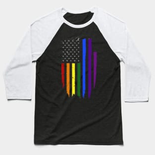 Gay America Baseball T-Shirt